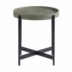Alaterre Furniture Brookline Round End Table