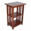Alaterre Furniture Alaterre Mission 2-Shelf End Table Espresso