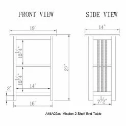 Alaterre Furniture Alaterre Mission 2-Shelf End Table Espresso 7 Alaterre Furniture Alaterre Mission 2-Shelf End Table Espresso -Alaterre Furniture Shop unnamed file 923