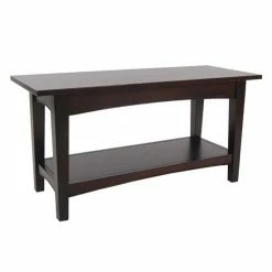 Alaterre Furniture Alaterre Shaker Cottage Bench Cherry